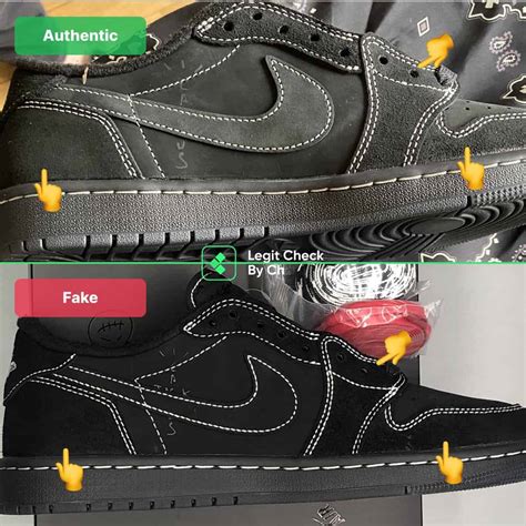 travis scott jordan 1 false